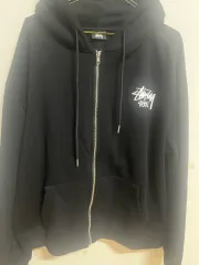 STUSSY ソウル フードジップアップ ブラック 出品
