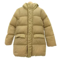 ヘリーハンセン HELLY HANSEN ダウンジャケット コート M フード ミドル丈 ベージュ HW11481 /NU