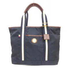 オロビアンコ OROBIANCO トートバッグ ナイロン 横型 通勤 通学 紺 ネイビー イタリア製 ■GY14