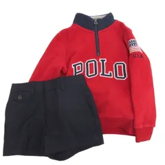 ポロ バイ ラルフローレン Polo by Ralph Lauren キッズ服 フリースジャケット ショートパンツ まとめ 115 5 120/60 2点セット ■GY14