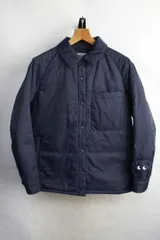 美品 ユニクロ × アニヤハインドマーチ パフテックシャツジャケット【L】UNIQLO × Anya Hindmarch 211-472009オーバーサイズ【古着】【中古】【レディース】【メンズ】アメカジ