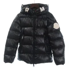 モンクレール MONCLER デュボア DUBOIS ダウンジャケット e20914131505 ジップアップ ロゴ 長袖 0 黒 ブラック
