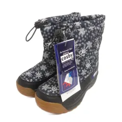 コスビー COSBY タグ付きスノーブーツ 雪靴 シューズ L 紺 ネイビー