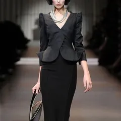 ショートジャケット フリルマーメイドスカートスーツ フォーマル