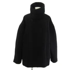 トゥデイフル TODAYFUL 25AW Standcollar Boucle Jacket ブークレ コート ジャケット 黒 ブラック 12520002 36 