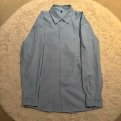 メンズ ブルーシャツ 2枚 (送料込み※メルカリshop取引では対象外)