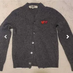 COMME des GARCONS コム・デ・ギャルソン ウール 100% カーディガン XS サイズ