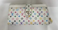 Louis Vuitton モノグラム マルチ 白 長財布