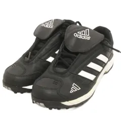 アディダス adidas スニーカー ベースボールシューズ ローカット 384023 黒 ブラック 靴  ■GY99