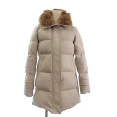 アーバンリサーチ URBAN RESEARCH ダウンコート 長袖 ファー ハイネック アイボリー F