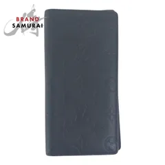 美品 LOUIS VUITTON ルイヴィトン モノグラム シャドー ポルトフォイユ ブラザ ブラック 黒  レザー 長財布 メンズ 504815【中古】