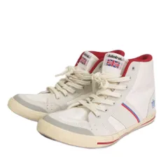 アドミラル Admiral SJAD0706 スニーカー ハイカット ロゴ 白 ホワイト 25cm 靴 ■FF