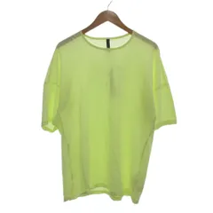 カズユキ クマガイ アタッチメント KAZUYUKI KUMAGAI ATTACHMENT タグ付き フレスカ天竺 クルーネックドルマン S/S Tシャツ 1 黄 イエロー KJ01-011 /UO