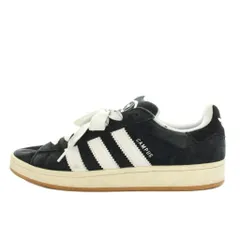 アディダスオリジナルス adidas originals キャンパス00Sコアブラック/フットウェアホワイト Campus 00S Core Black/Footwear White スニーカー シューズ スエード US10.5 黒 白 HQ8708