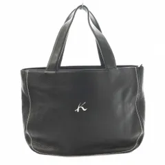 キタムラ Kitamura トートバッグ レザー 紺 ネイビー /SS ■OS