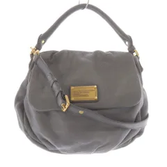 マークバイマークジェイコブス MARC by MARC JACOBS ショルダーバッグ ハンドバッグ 2way レザー グレー