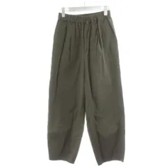 ジャーナルスタンダード レリューム JOURNAL STANDARD relume 25SS コットンツイルイージーカーブパンツ F カーキ 25030462124010 /AN51