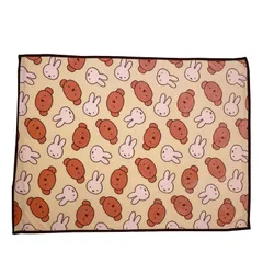 即納：丸眞 毛布 ミッフィー ふたりでぬくぬく ブランケット ポリエステルマイヤー かわいい ふわふわ おしゃれ 防寒グッズ 0