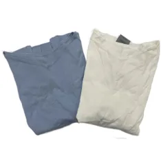 アパートバイローリーズ apart by lowrys 2点セット 長袖 ニット セーター F 青 ブルー 白 ホワイト AP262964TS