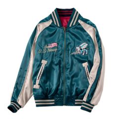 新品未使用 glamb シンセレザー スカジャン ベージュ Mサイズ - メルカリ