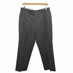 バーバリー ロンドン BURBERRY LONDON スラックス パンツ テーパード 1タック 88 グレー BBF75-707-07 ■MET2