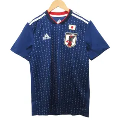 アディダス adidas 美品 サッカー日本代表 レプリカユニフォーム ゲームシャツ 勝色 S