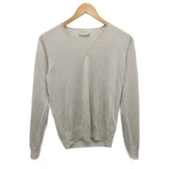 ユナイテッドアローズ UNITED ARROWS ニット セーター シルク混 ラメ ベージュ 約M