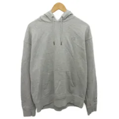 チャンピオン CHAMPION パーカー フーディー プルオーバー ロゴ刺繍 2XL グレー ■MET2