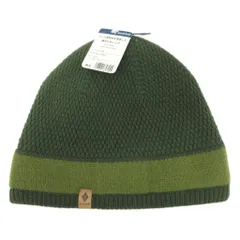モンベル Montbell タグ付き ワッチキャップ #5 ビーニー ニット帽 帽子 ML 緑 グリーン 1118748