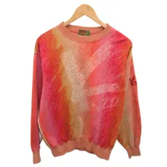 ケンゾー KENZO GOLF スウェット トレーナー ロゴ刺繍 2 オレンジ マルチカラー