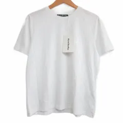 アクネ ストゥディオズ Acne Studios タグ付 25SS レギュラーフィットクルーネックTシャツ Face フェイス FA-UX-TSHI000315 白 ホワイト S IBO84
