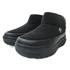 デサント DESCENTE JS relume別注 美品 25AW DTRACE UNC MID ブーティ ショートブーツ 6 24cm ブラック 黒 DU5FBT07UZ 0108