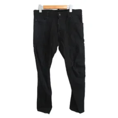 ディースクエアード DSQUARED2 TIDY BIKER JEAN ティディー バイカー ジーン ブラックデニム パンツ S74LB0221 46 約M IBO88