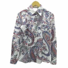 エトロ ETRO 美品 ペイズリー柄 シャツ ブラウス マルチカラー 38 約M