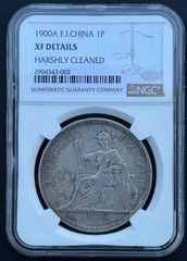 1903年 フランス領インドシナ ピアストル大型銀貨 NGC認証 - メルカリ