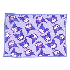 即納：丸眞 ハーフ毛布 サンリオ クロミフェイシーズ クロミ H140×W100cm ポリエステル かわいい ふわふわ おしゃれ 防寒グッズ ２サイズ展開 省エネ 0