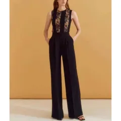 セクシー ロング ノースリーブ ジャンプスーツ パンツ セール 韓国 SALE