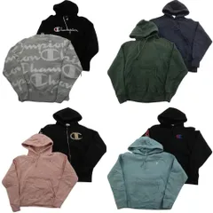 古着卸 まとめ売り チャンピオン Champion リバースウィーブ スウェット 8枚セット (メンズ M ) 総柄 ジップパーカー 中古 古着 ND7048