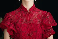 ドレス フリル 二次会 ワンピース 結婚式 パーティー 送料無料