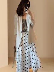 テーラードジャケット きれいめ 羽織 無地 カジュアル 春夏 2色