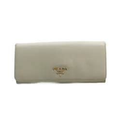 プラダ PRADA 長財布 ウォレット サフィアーノ レザー ロゴ ゴールド金具 ベージュ ■GY11 /MQ ■OH
