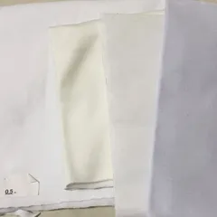 H842　白　生地　まとめ売り　4枚セット　ホワイト　無地　布　布地　マジックスエード　不織布
