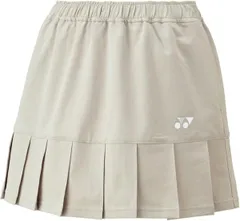 【新品・5営業日で発送】YONEX ヨネックス ウィメンズスカート (26179) 色 : グレージュ サイズ : O 