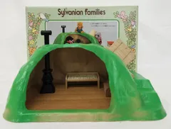 シルバニアファミリー モグラハウス 廃盤品 箱付 人形なし 希少 レトロ 中古 エポック社