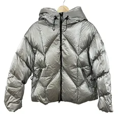 MONCLER(モンクレール) ダウンジャケット サイズ0 XS レディース FRELE シルバー 長袖/秋/冬