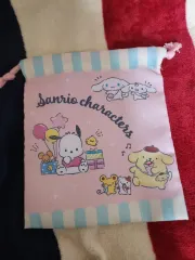 サンリオ キャラクター 巾着ポーチ