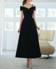 ドレス 結婚式 黒 送料無料 ワンピース 二次会 披露宴