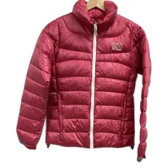 HELLY HANSEN(ヘリーハンセン) ダウンジャケット サイズM レディース美品  - HOW11804 ピンク 長袖/秋/冬/ジップアップ