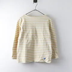 オーシバル オーチバル ORCIVAL ボートネック ボーダー バスクシャツ 2｜ベージュ ボトムス ロング【2400014804805】