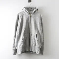 メンズ オーシバル オーチバル ORCIVAL コットン スウェット ジップパーカー 4｜ライトグレー 羽織り フーディ【2400014804812】